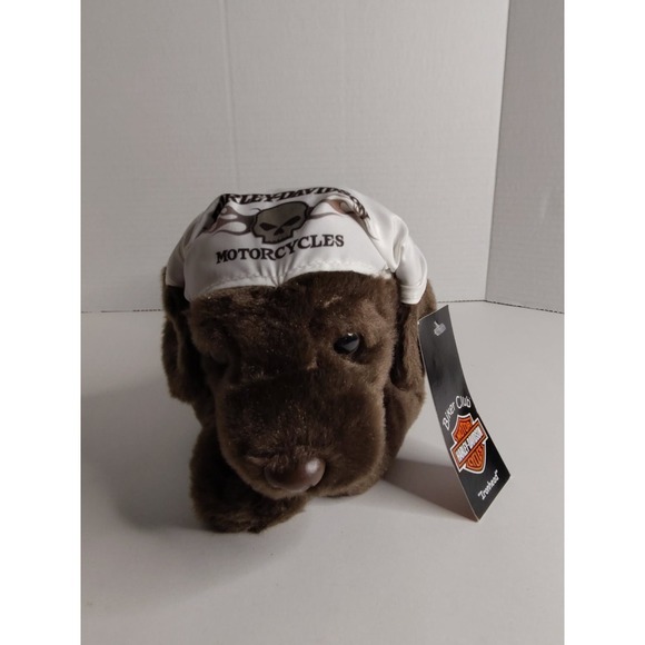 Harley-Davidson Other - Harley Davidson Brown Chocolate Lab With Bandana NWT